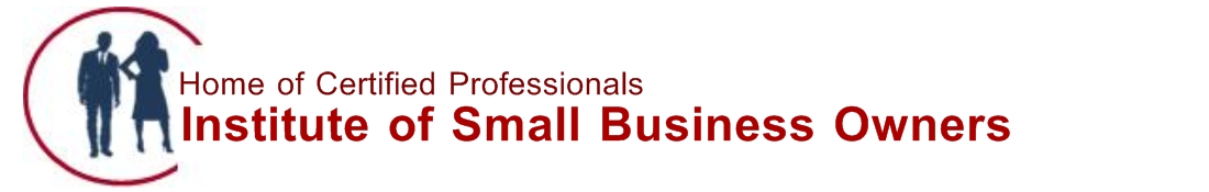 Institute Of Small Business Owners